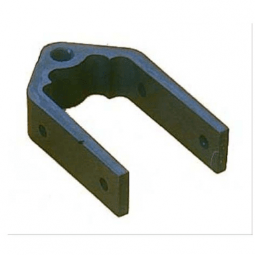 1 1/2 inch Bottom Rudder Gudgeon, 2 Hole