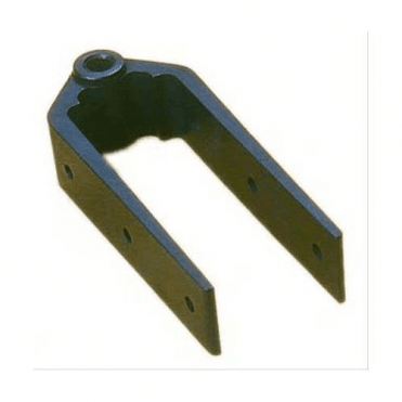 1 1/2 inch Bottom Rudder Gudgeon with Carbon Insert, 2 Hole