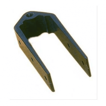 1 1/4 inch Bottom Rudder Gudgeon, 3 Hole