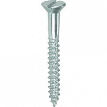 10 X 2 Inch Stainless Countersunk Woodscrews, Pack Of 5