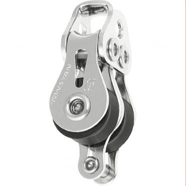 15mm Double Block, Becket, Loop Head