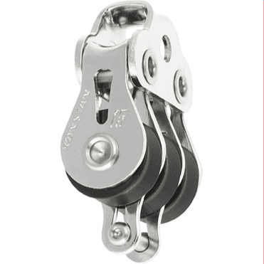 15mm Triple Block, Becket, Loop Head