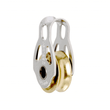 16mm Single Plain Bearing Brass Block