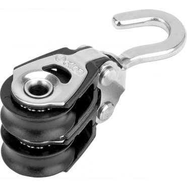 20mm Double Dynamic Block With Swivel Hook