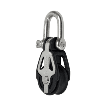 20mm Single Block Fixed & Shackle