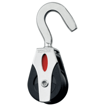 20mm Single Block with Swivel Hook