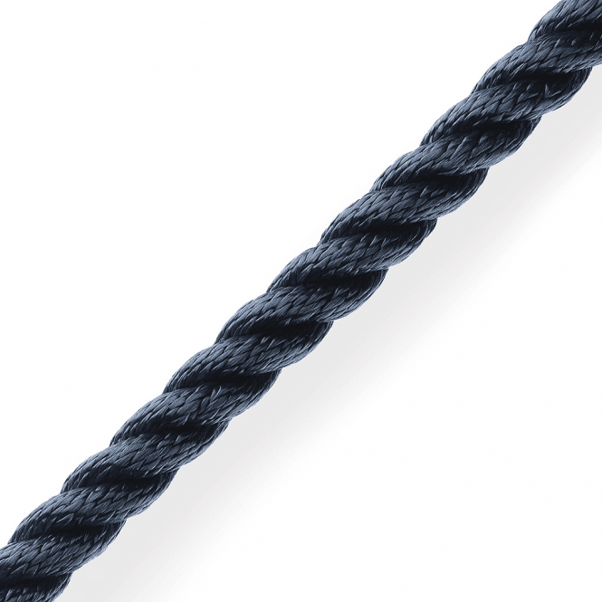 3 Strand Polyester 4mm Navy