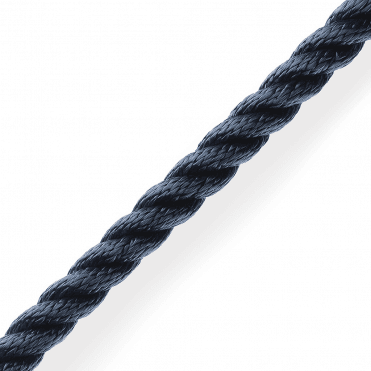 3 Strand Polyester 4mm Navy