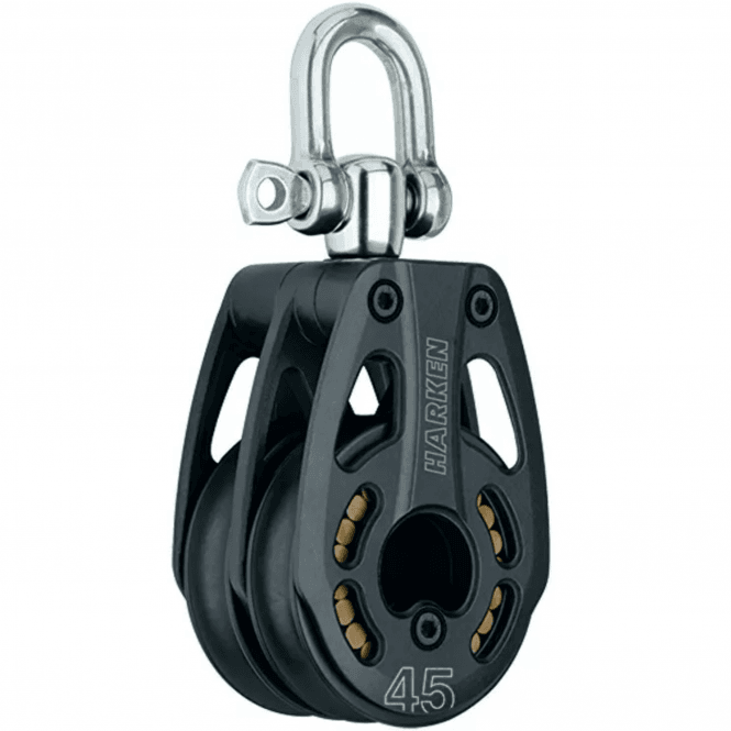45mm Double Black Magic Swivel Block