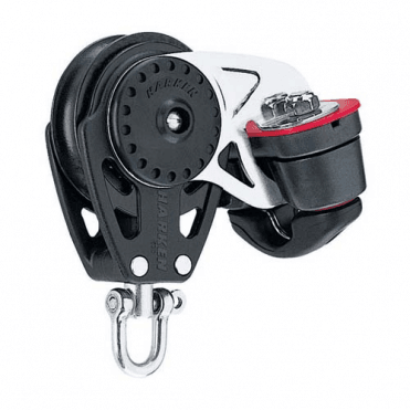 57mm Carbo Single Block with Swivel and 150 Cam-Matic Cleat