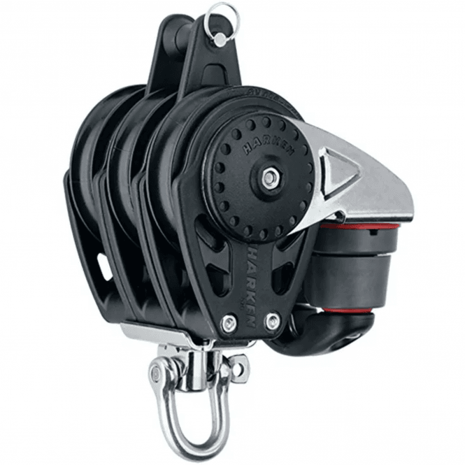 57mm Carbo Triple Block with Swivel, Becket and 150 Cam-Matic Cleat