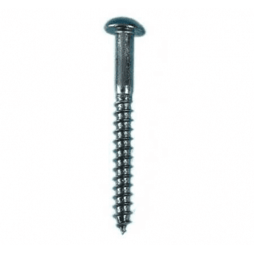 6 x 3/4 inch Stainless Roundhead Wood Screws, Pack of 5