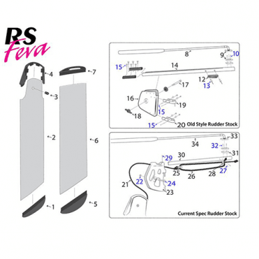 APB Rudder Blade Replacement Bottom Tip