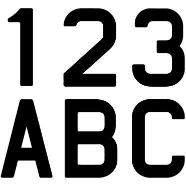 Bainbridge Sail Number 255mm