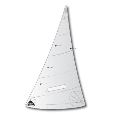 Cadet Jib: Dimension 165sq