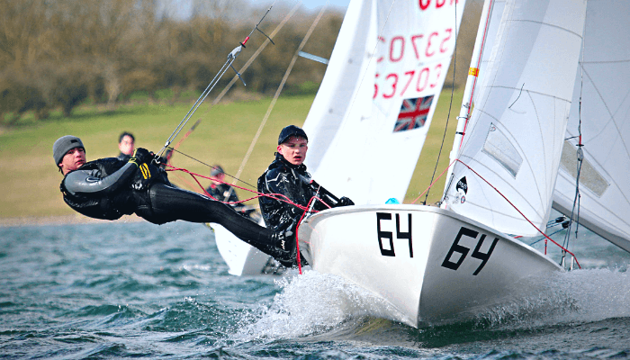 420 Draycote 1st Selectors 2022 Winning Sails - Jon Meadowcroft