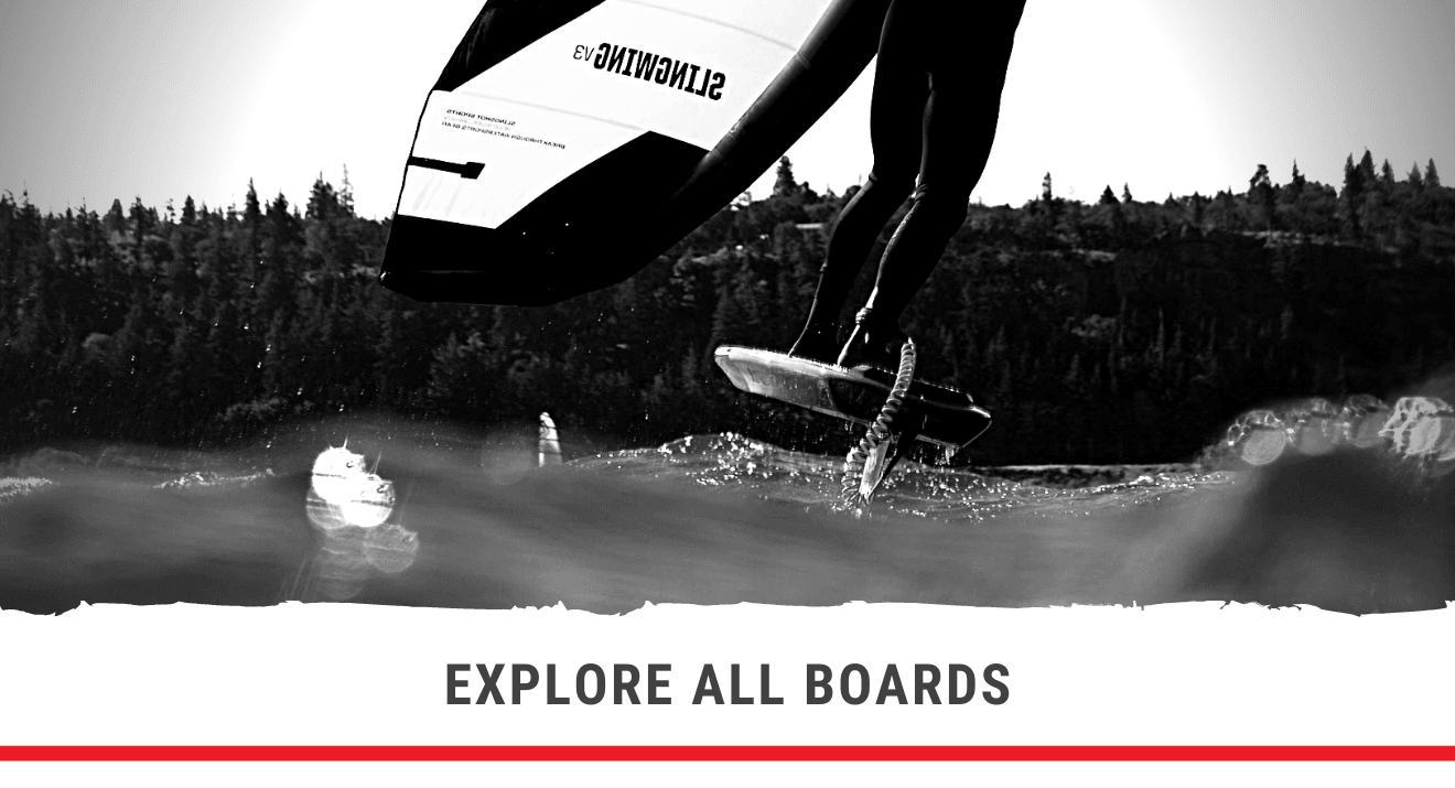 Shop wingfoil boards from Slingshot + Ocean Rodeo