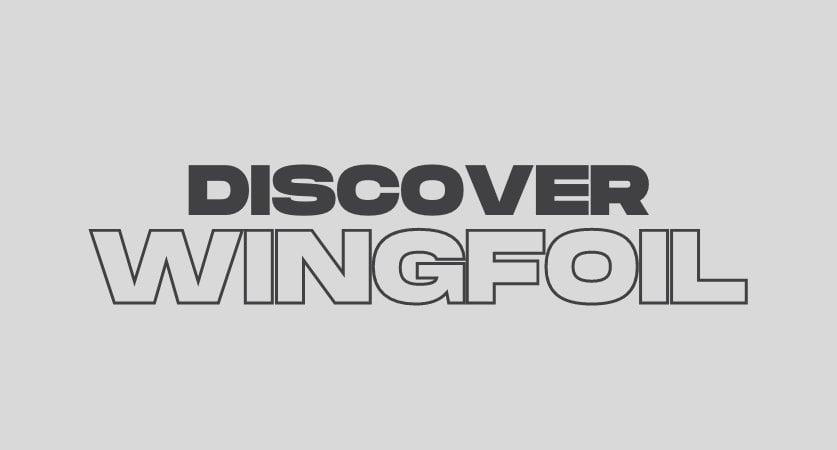 Discover wingfoiling