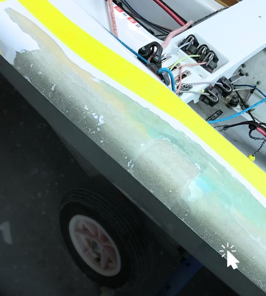 Fibre Glass Dinghy Repairs in Northampton | P&B