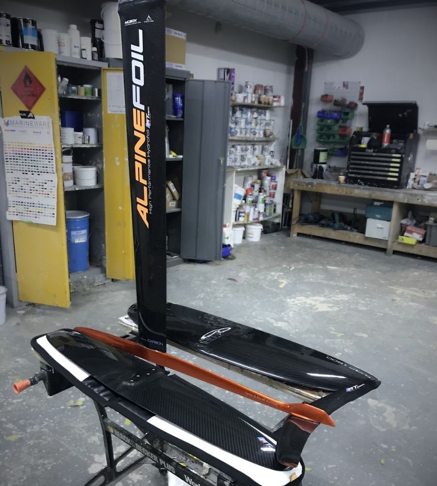 Carbon Wing Hydro Foil Repairs in Northampton | P&B