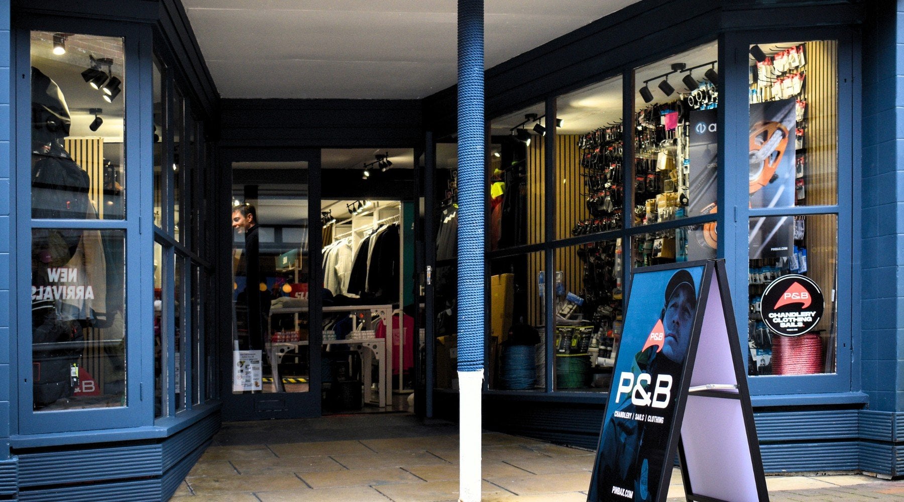 Exterior shot of P&B | Cowes