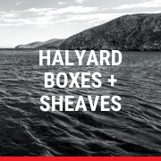 Halyard Boxes & Sheaves