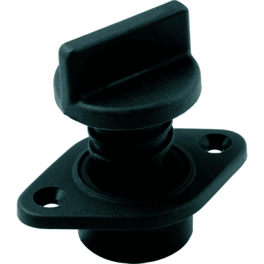 Drain Socket With Captive Screw Bung