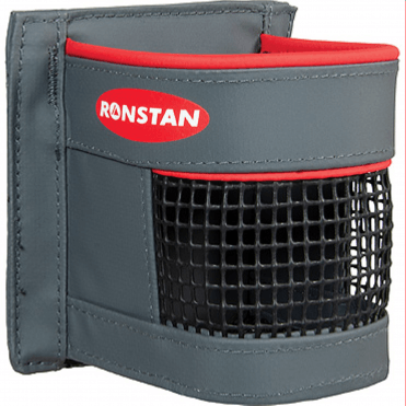 Drink Holder, Grey PVC/Mesh