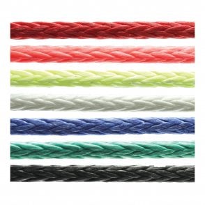 Marlow Ropes Excel D12 12 Strand Dyneema 3mm Red