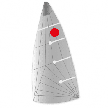 Fireball Laminate Radial Mainsail