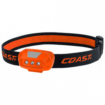 FL14 Dual Colour LED Head Torch - 37 Lumens - Orange