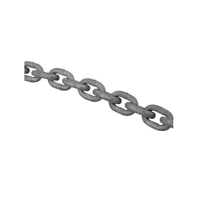 Galvanised Calibrated Chain  8mm