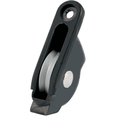 Low Profile Alloy 25mm Sheave Box with Plain Bearing Sheave