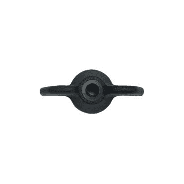 M8 Black Nylon Wing Nut