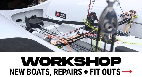 Workshop - new boats, repairs and fit outs at P&B.