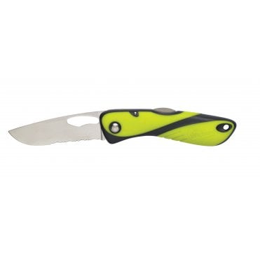 Offshore Knife - Serrated Blade - Fluorescent