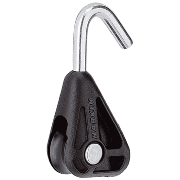 Optimist Halyard Hook In Block - Ball Bearing