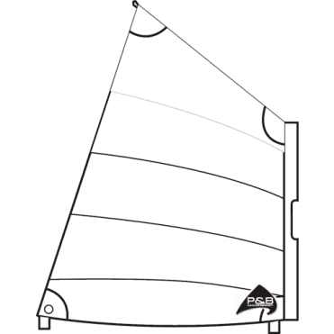 Optimist Sleeve Pocket Sail White