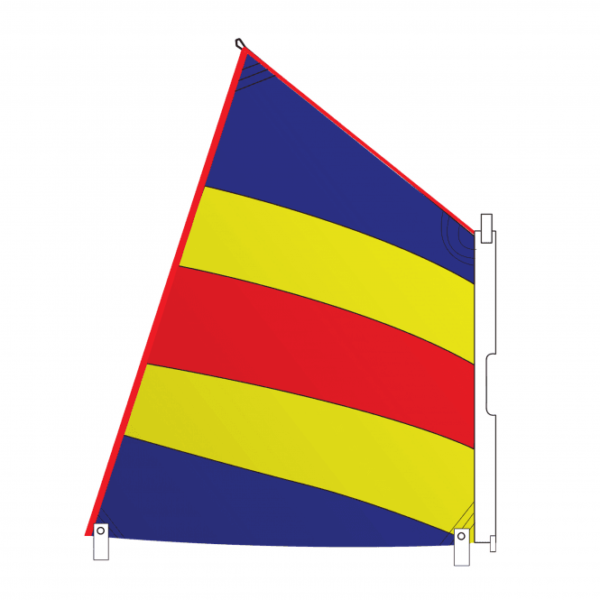 Optiparts Optimist Coloured Sleeve Pocket Sail
