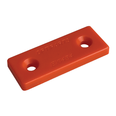 Optiparts Optimist Nylon Mounting Plate - Red (Pack of 10)