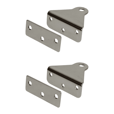 Optiparts Optimist Transom Gudgeons with Backing Plates