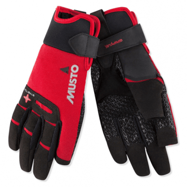 Performance Long Finger Glove True Red