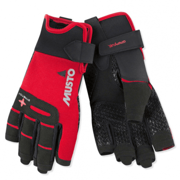 Performance Short Finger Glove True Red