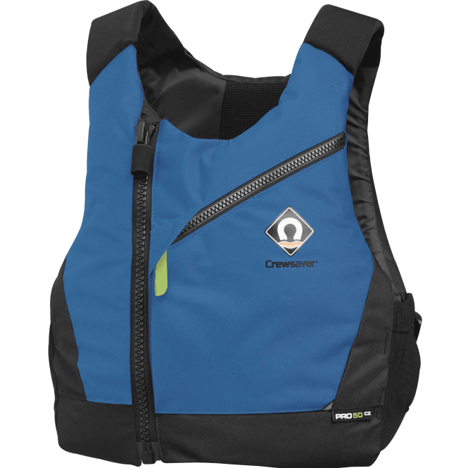 Pro 50N Front Zip Buoyancy Aid Blue/Lime
