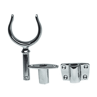 Rowlock 58mm Chrome Brass