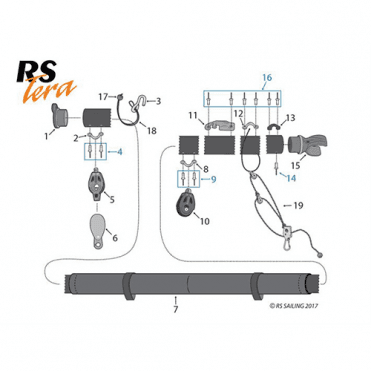 RS Tera Clew Strap