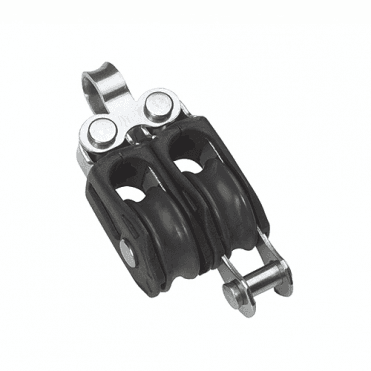 Size 0 Plain Double Block - Fixed Eye with Becket