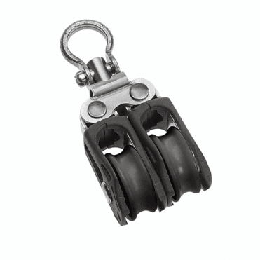 Size 0 Plain Double Block with Swivel