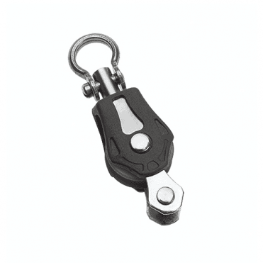 Size 0 Plain Single Block with Swivel & Becket