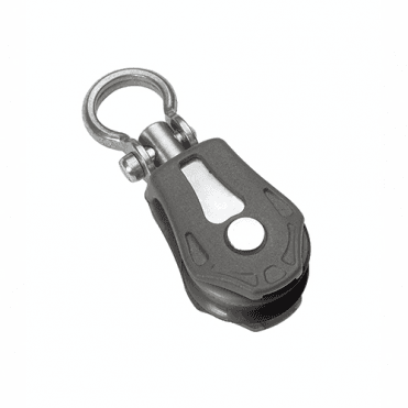 Size 0 Plain Single Block with Swivel & Shackle